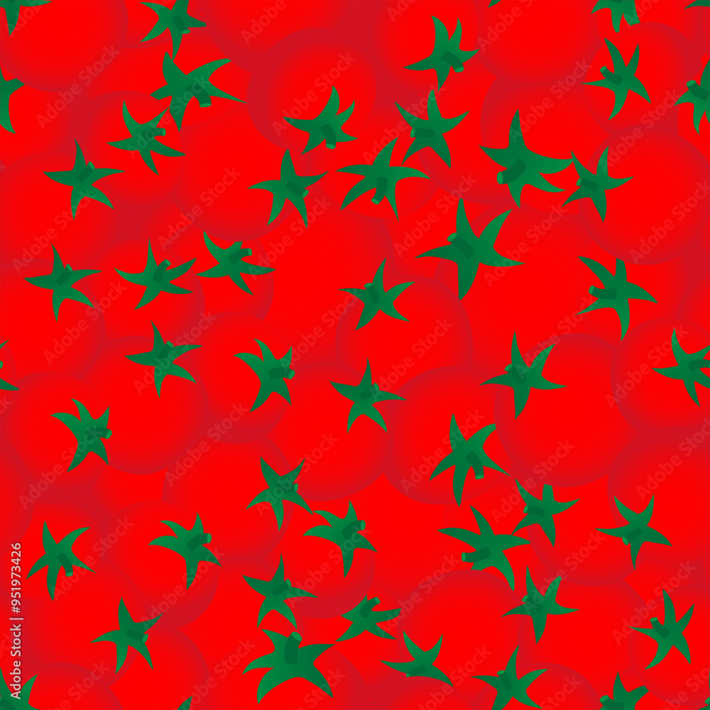 Seamless pattern with hand drawn red tomatoes. Fresh organic vegetable, healthy food, nutricion concept. Seamless pattern with hand drawn red tomatoes. Fresh organic vegetable, healthy food, nutricion concept.
