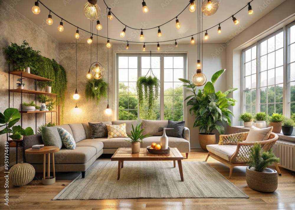 Fototapeta premium soothing atmosphere with diffused natural light and minimal props