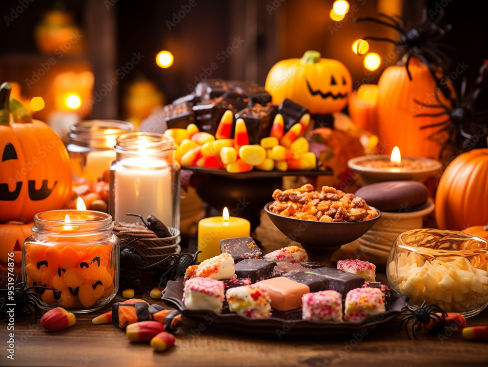 halloween pumpkin and candles halloween pumpkin and candles