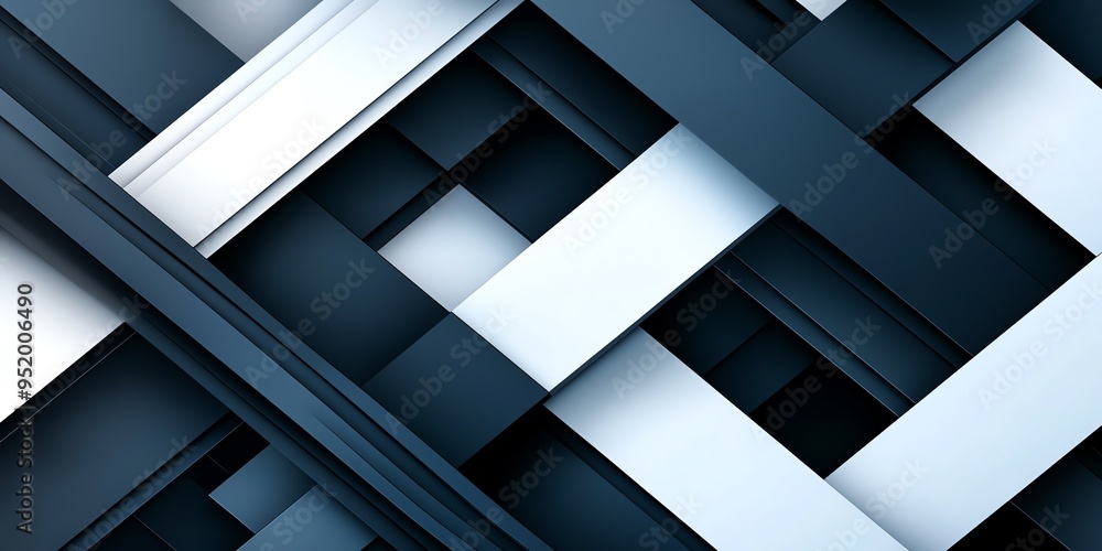 Abstract geometric background with orange, blue, white and black shapes. Abstract geometric background with orange, blue, white and black shapes.