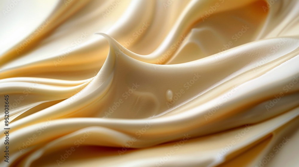 Obraz premium Creamy Swirl.
