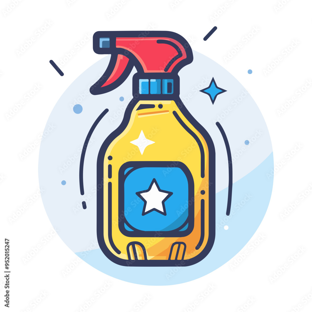 Cleaning Detergent icon in vector Cleaning Detergent icon in vector