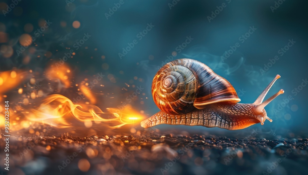 Snail on Fire Snail on Fire