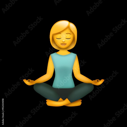 Meditating Woman Emoji

 photo