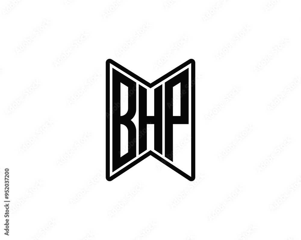 BHP logo design vector template. BHP BHP logo design vector template. BHP
