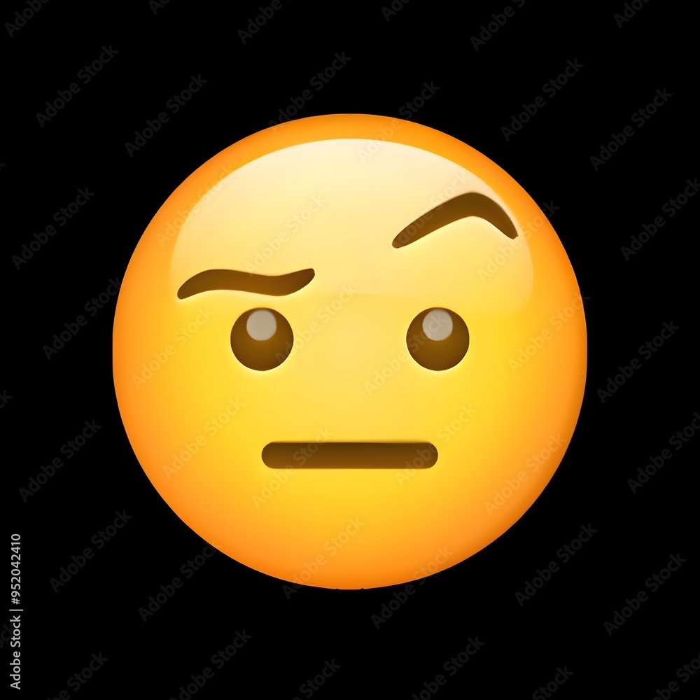 Fototapeta premium Skeptical Face 