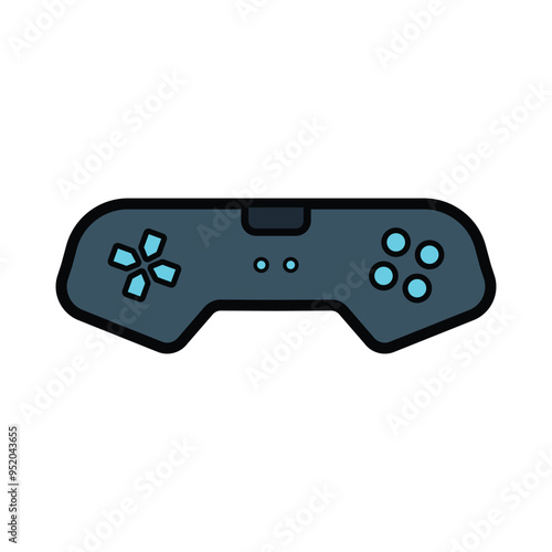 Controller Game Illustration