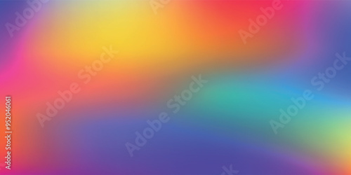 Abstract a rainbow colored background with a rainbow pattern. rainbow background. Blurred colorful gradient background. Vector illustration for your