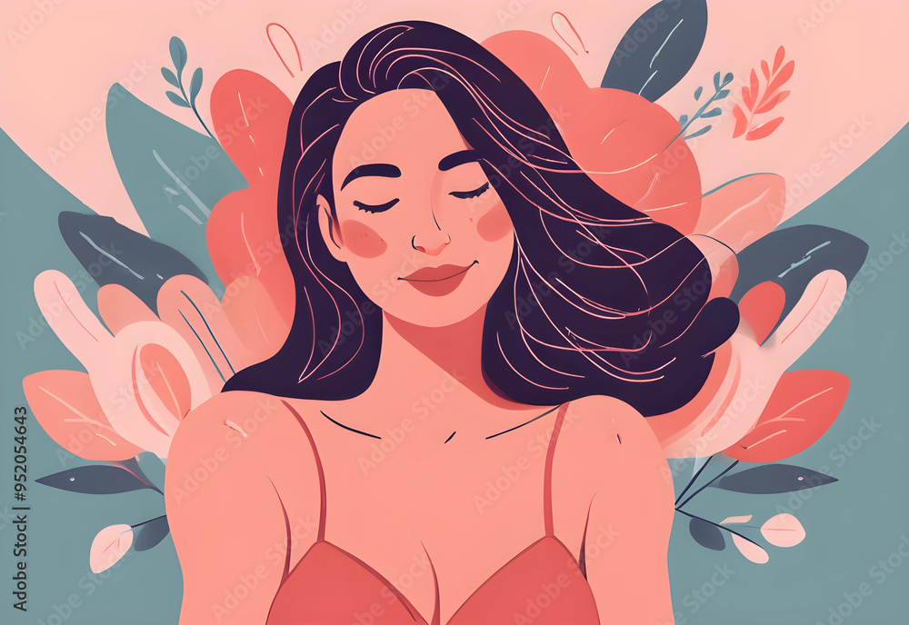 portrait of empowered self loving woman portrait of empowered self loving woman