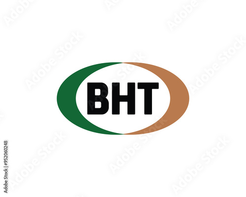 BHT logo design vector template. BHT