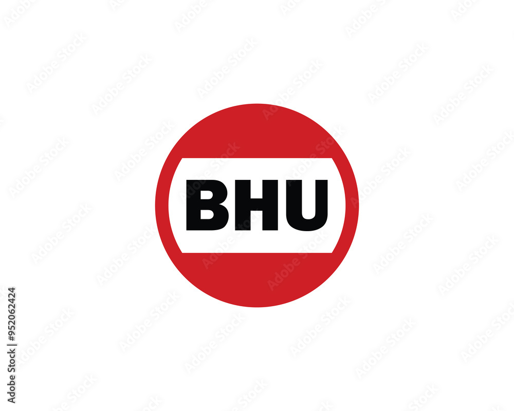 BHU Logo design vector template. BHU BHU Logo design vector template. BHU