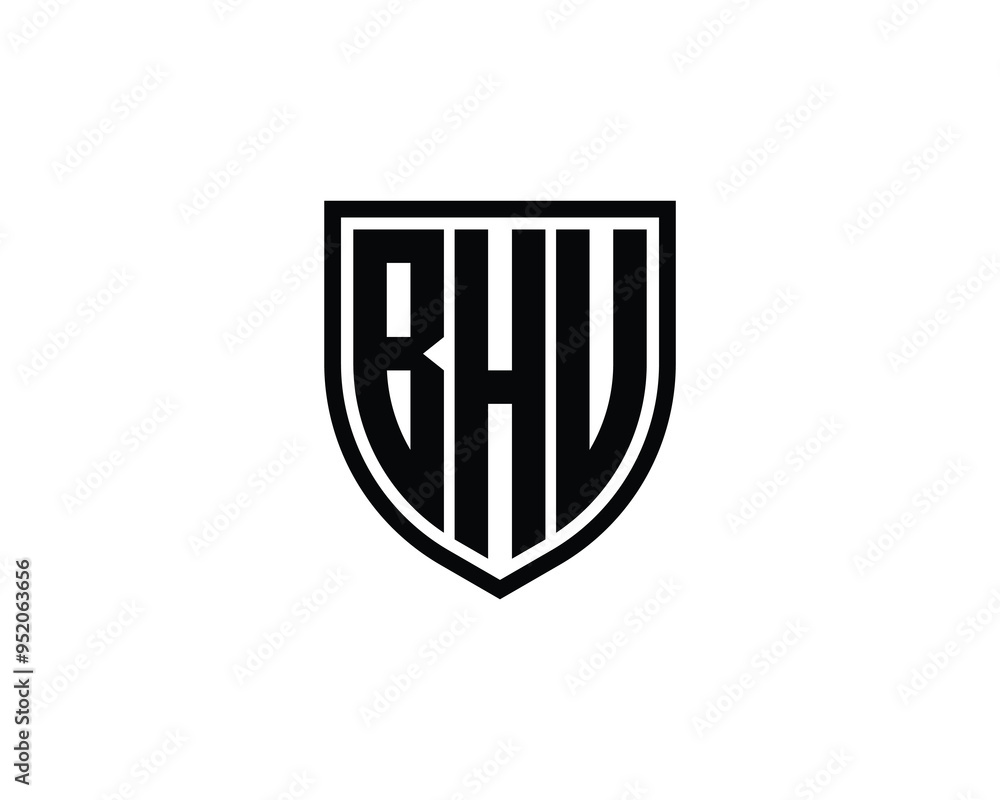 BHU Logo design vector template. BHU BHU Logo design vector template. BHU