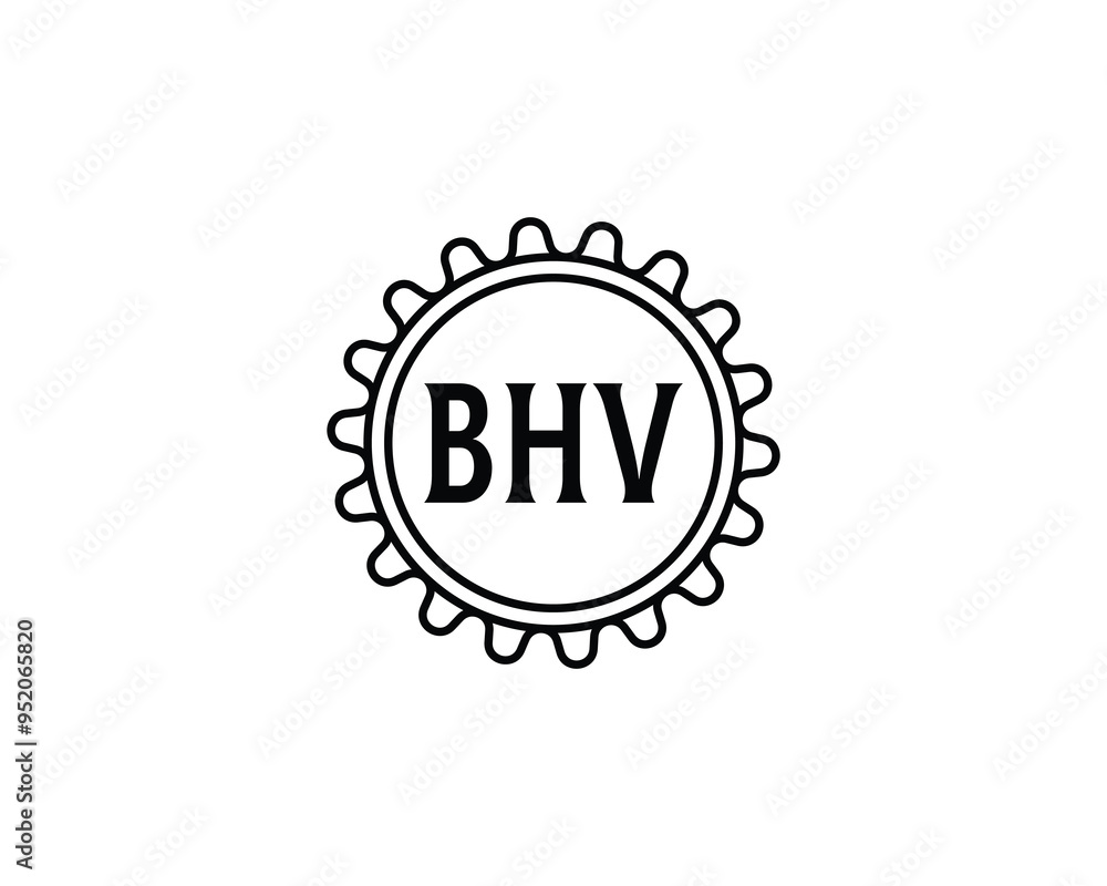 BHV logo design vector template. BHV BHV logo design vector template. BHV