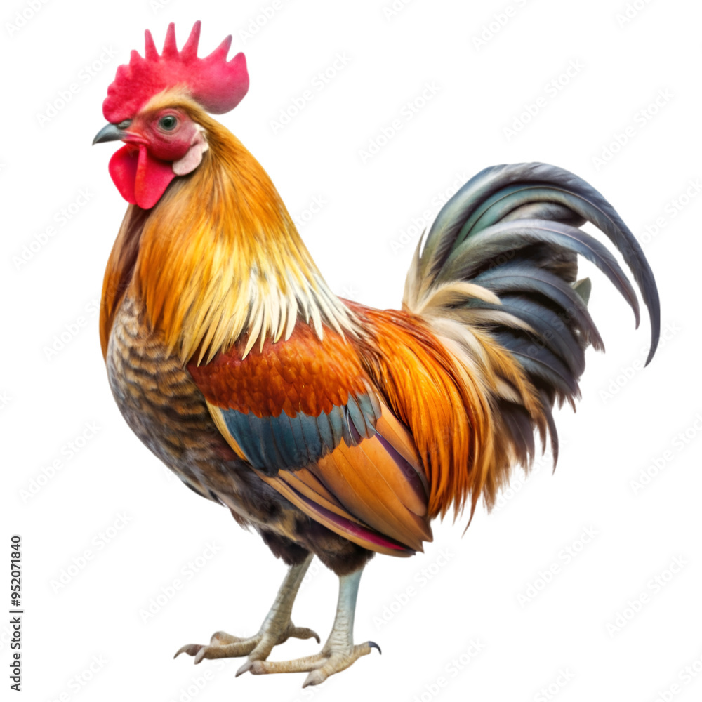 Rooster isolated on transparent background Rooster isolated on transparent background