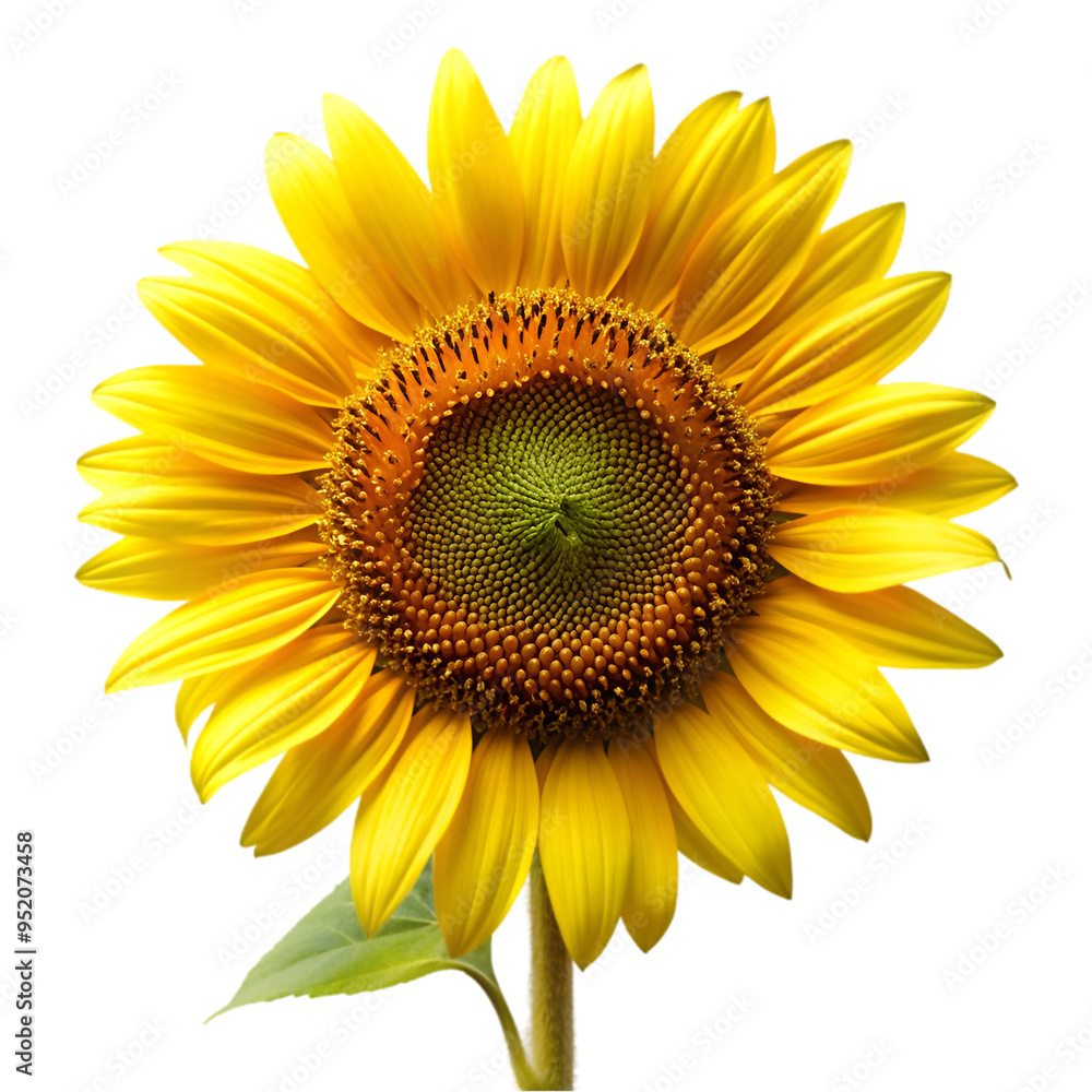 Sunflower isolated on transparent background Sunflower isolated on transparent background