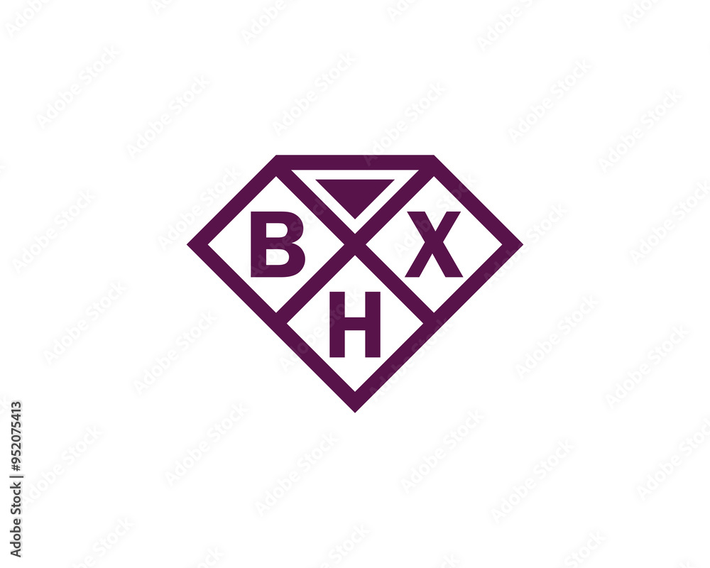 BHX Logo design vector template. BHX BHX Logo design vector template. BHX