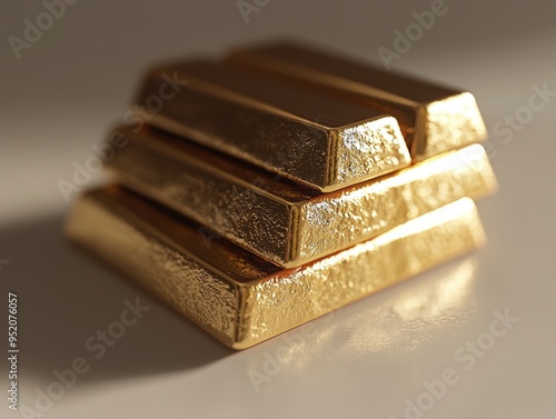 Wallpaper Mural Stack of Gold Bars. Torontodigital.ca