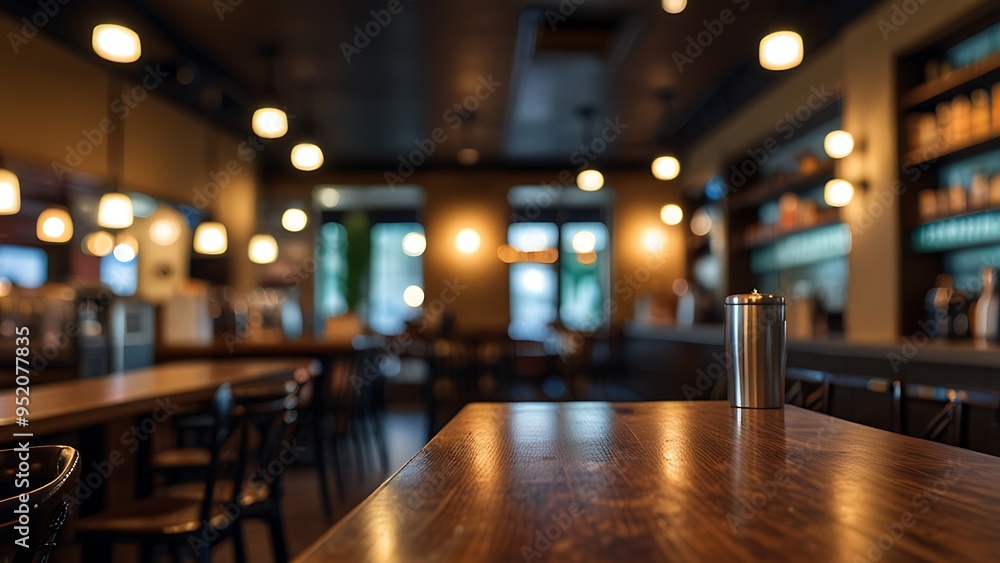 coffee bar blurred background with bokeh coffee bar blurred background with bokeh