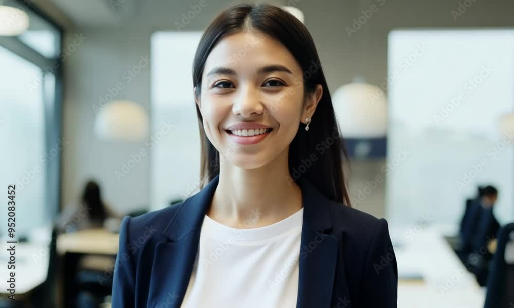 portrait of smiling businesswoman portrait of smiling businesswoman
