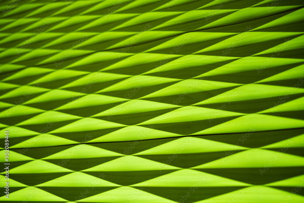 green triangle pattern