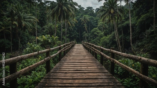 boardwalk in the forest