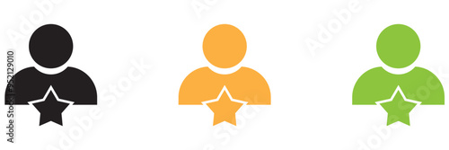 Rating star set for customer feedback or product experience with bad poor average good and excellent text. Five-star rating scale. Vector illustration.