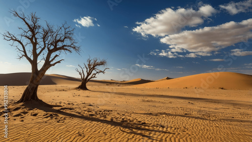 sand dunes and sky photo