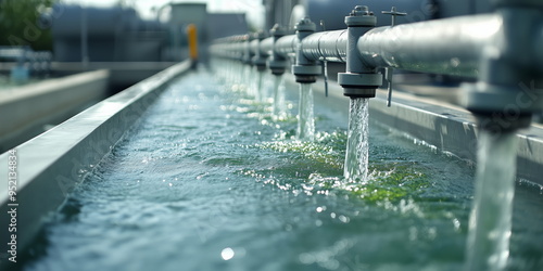Water treatment factory.