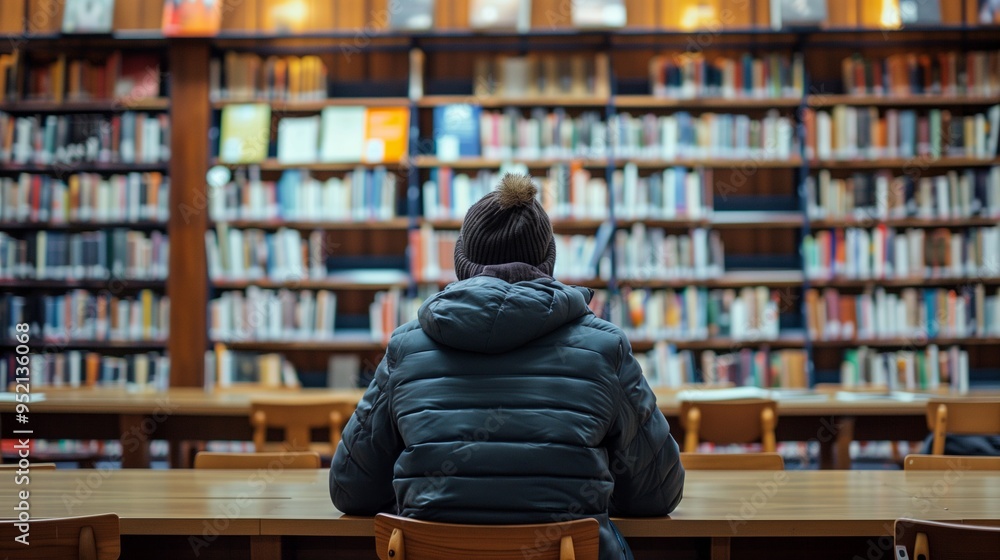 Quiet Study in Library Quiet Study in Library