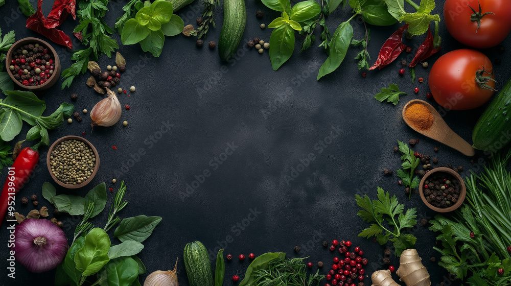 custom made wallpaper toronto digitalherbs and spices isolated on background