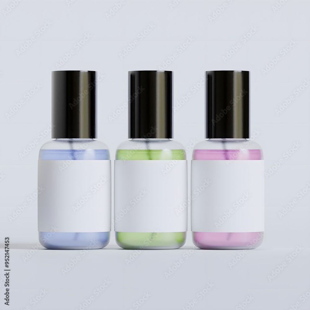 Moisturizing Packaging Makeup, realistic 3D rendering bottle pack Moisturizing Packaging Makeup, realistic 3D rendering bottle pack
