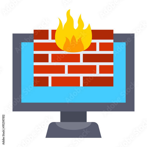 Firewall Icon