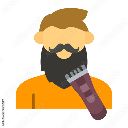 Beard trimming Icon