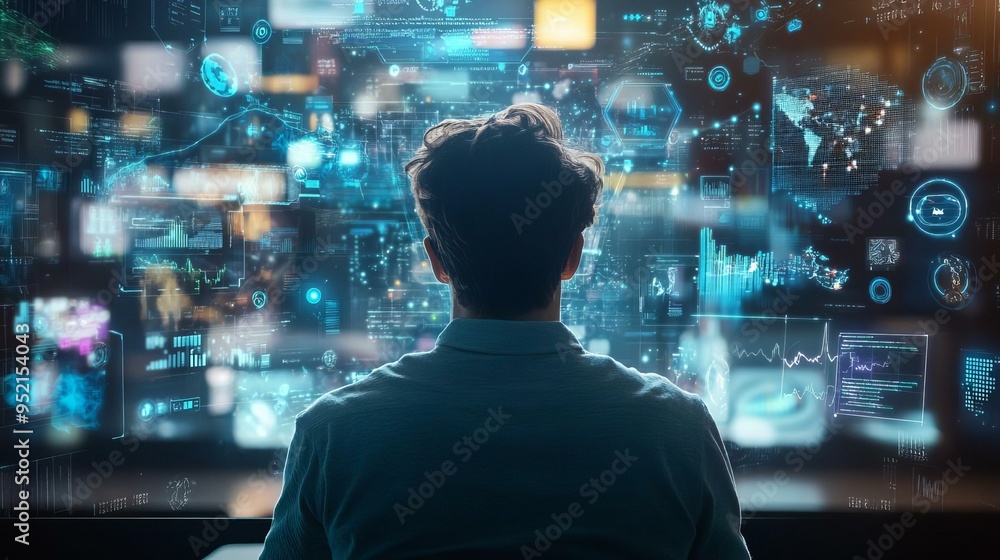 Exploring the Future of Technology: Immersive Digital Interfaces and Data Visualization in Modern Workspaces Exploring the Future of Technology: Immersive Digital Interfaces and Data Visualization in Modern Workspaces