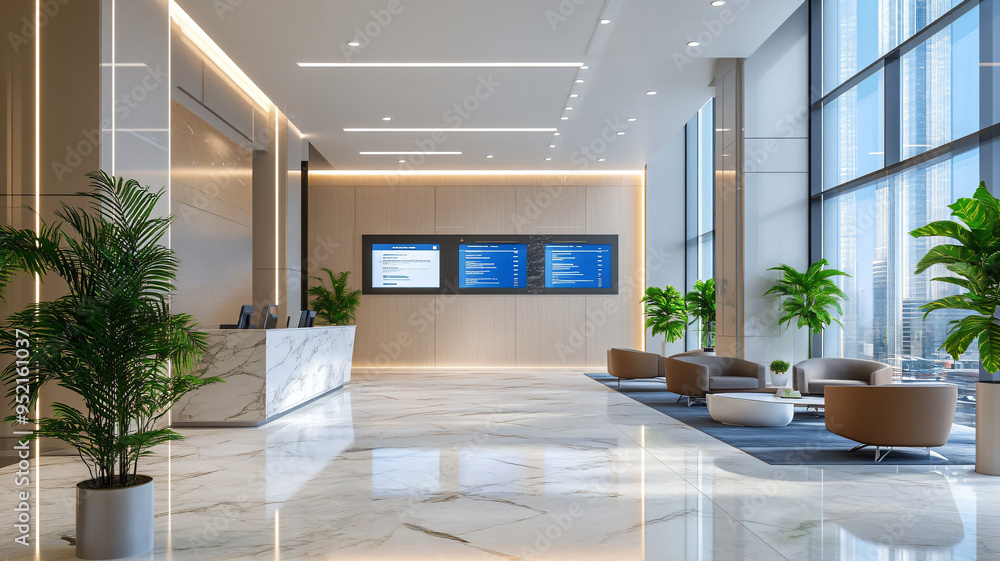 Fototapeta premium modern living room