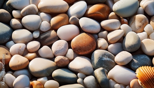 sea stones close up summer background