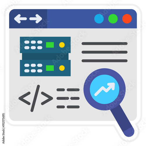 Web analysis Icon