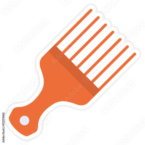 Afro comb Icon