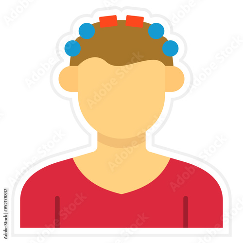 Hair curler Icon