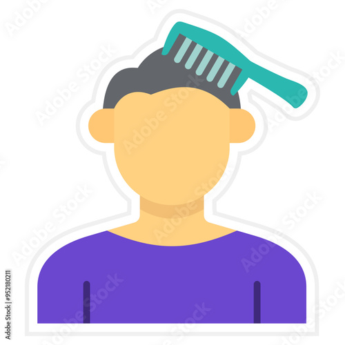 Combing Icon