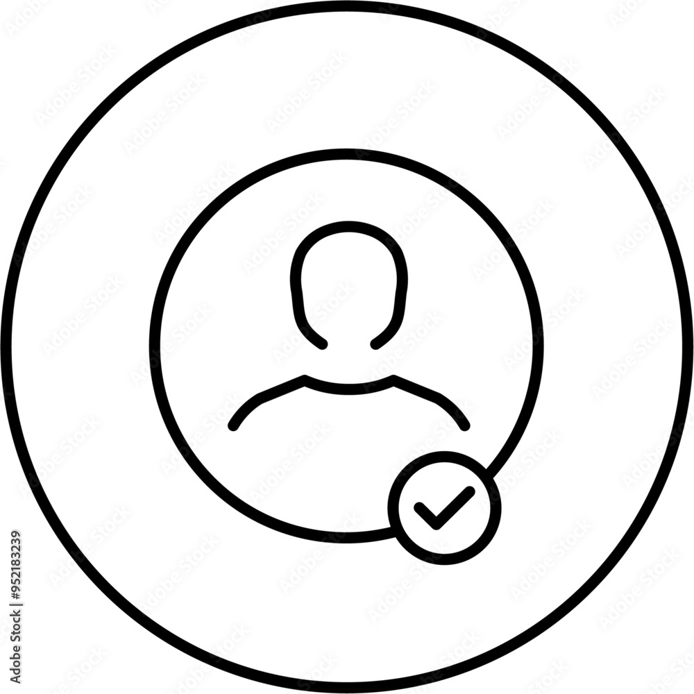 person approved icon, icon, person, add, approved, customer, employee, people, tick, user, vector person approved icon, icon, person, add, approved, customer, employee, people, tick, user, vector