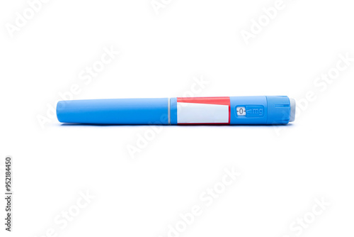 Injectable Pen on solid white background