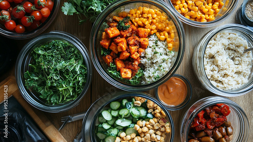 Customers love this image of a healthy meal prep, perfect for promoting nutrition