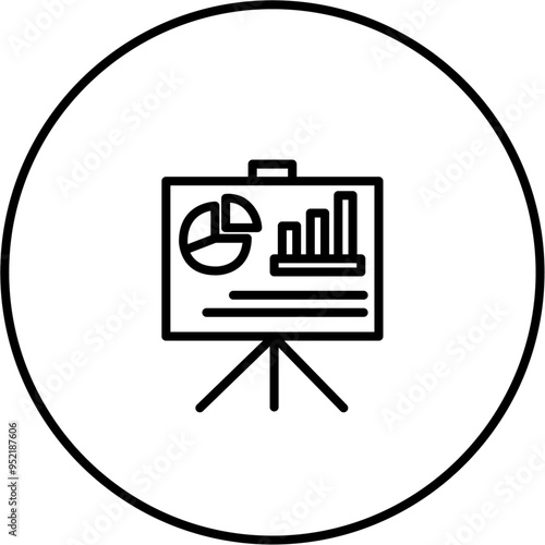 presentation, reporting, icon, graph, bar graph, pie chart, present, statistics, data, business, meeting, presentation board, stats, presenting, 