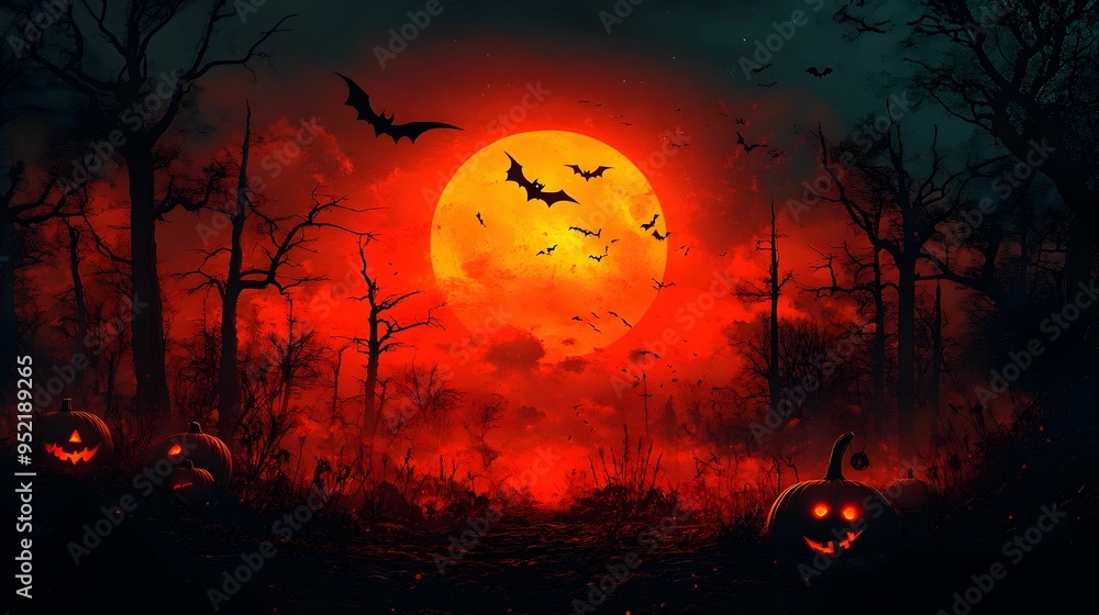 A Halloween night filled with a stillness, as flickering lights cast long shadows. The cold air carries whispers of the unknown, making every corner feel haunted and unnerving. A Halloween night filled with a stillness, as flickering lights cast long shadows. The cold air carries whispers of the unknown, making every corner feel haunted and unnerving.
