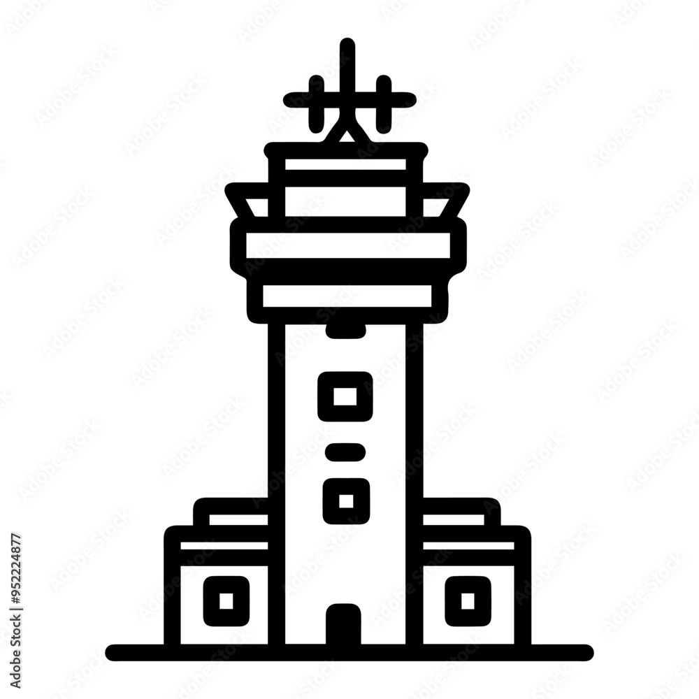 Military Base icon or modern line symbol. Vector line art and icon design with bold outline. Black and white Pixel Perfect minimalistic symbol isolated white background. Silhouette simple thin sign Military Base icon or modern line symbol. Vector line art and icon design with bold outline. Black and white Pixel Perfect minimalistic symbol isolated white background. Silhouette simple thin sign