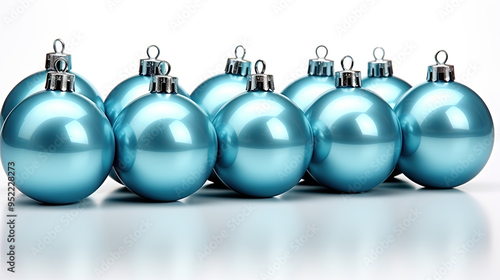Blue christmas balls decoration Blue christmas balls decoration