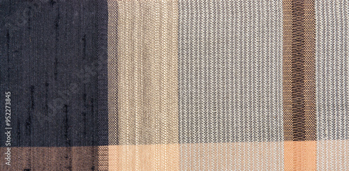 Obraz na plátně Natural linen texture as background