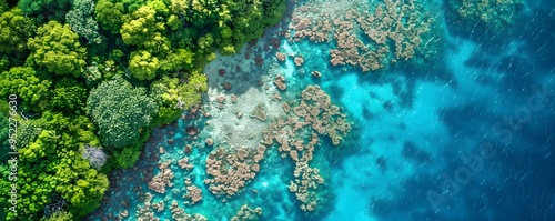 Vibrant Coral Reef Showcasi...