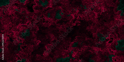 Modern beautiful stylist red stylist modern red texture background. Rustic grunge textured dark red color old concrete wall surface for background. Elegant luxury ventage vine design with royal green.